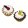 Пирожное Корзиночка (с вишней, с лесными ягодами) (песочное) У Палыча