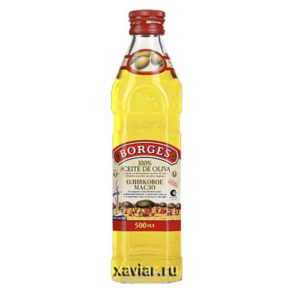 Масло оливковое 100% "Borges", 500 мл.