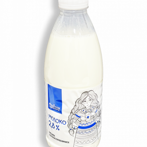Молоко ультрапастеризованное Молочный гостинец 2,8% 0,93л бутылка