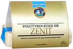 ЗЕНИТ - Полутвердый козий сыр ,не менее 40 % жирности в сухом веществе