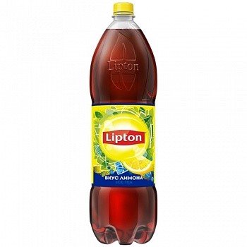 Чай Липтон Лимон 1,25 литра 12 шт в упаковке