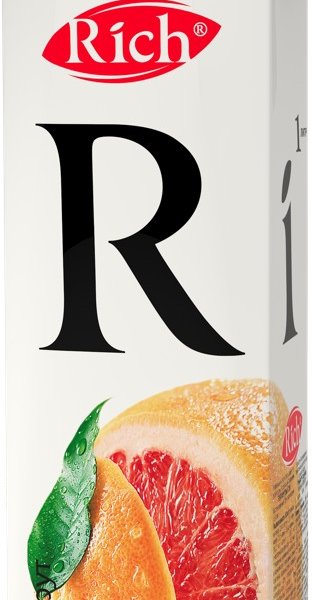 Сок Рич 1 литр Грейпфрут 12 шт в упаковке