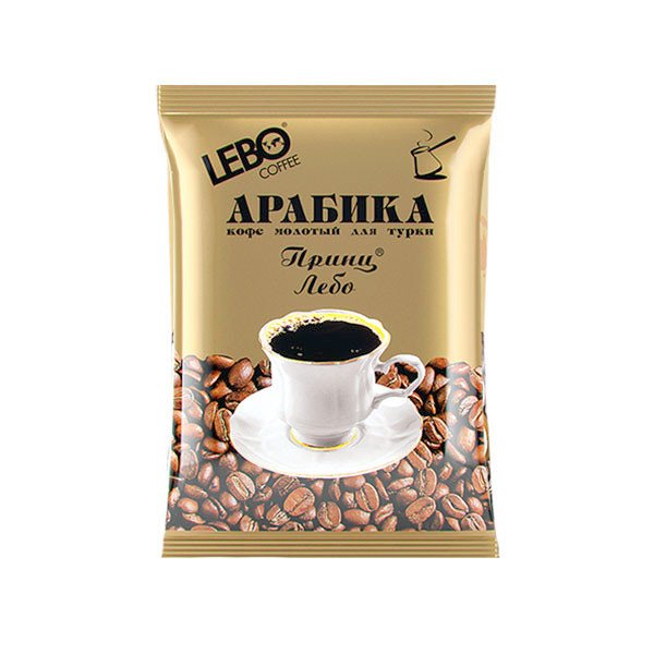 "Принц Лебо" Кофе молотый для турки Арабика, 100 г