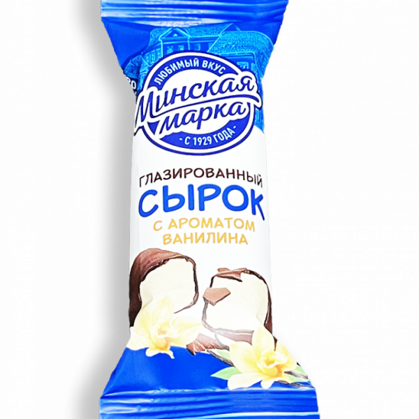 Сырок глазированный Минская марка с ванилином 23% 45г