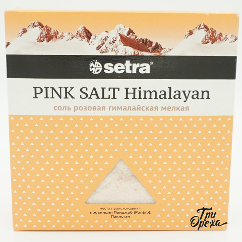Соль розовая гималайская мелкая, 500 гр.