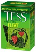 Чай ТЕСС Flirt зеленый 100гр (15)