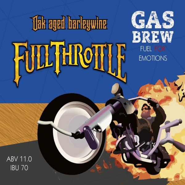 Пиво GAS Full Throttle (кег 20)