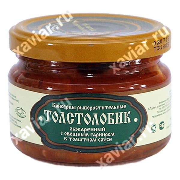 Толстолобик с овощным гарниром в томатном соусе "Астраханьрыбпром", 240 гр.