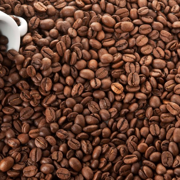 Кофе зерновой ароматизированный свежеобжаренный "Клубника со сливками"