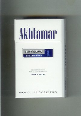 Сигареты Akhtamar Exclusive 120мм МРЦ 170-00