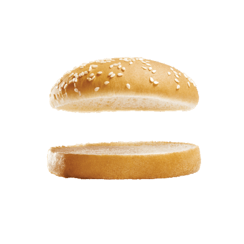 Булочки для гамбургеров BIMBO из пшеничной муки с кунжутом 89 гр. 125 мм.