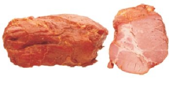 Мясной продукт из свинины копёно-варёный "Шейка Петровская" порц. /больш упак/