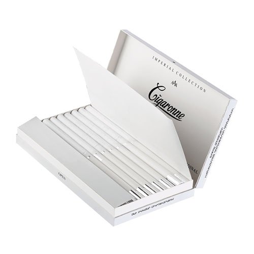 Сигареты Cigaronne Royal Slims XL White МРЦ 350-00
