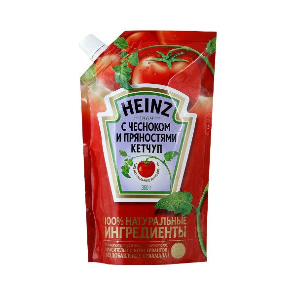 Кетчуп Heinz с чесноком, 350г