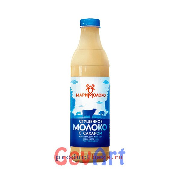 Молоко сгущенное "МариMолоко", ПЭТ 1000 г
