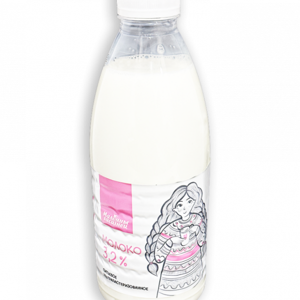 Молоко ультрапастеризованное Молочный гостинец 3,2% 0,93л бутылка