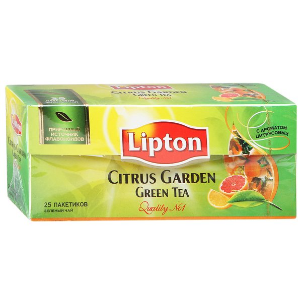 Чай Lipton Green Citrus Garden