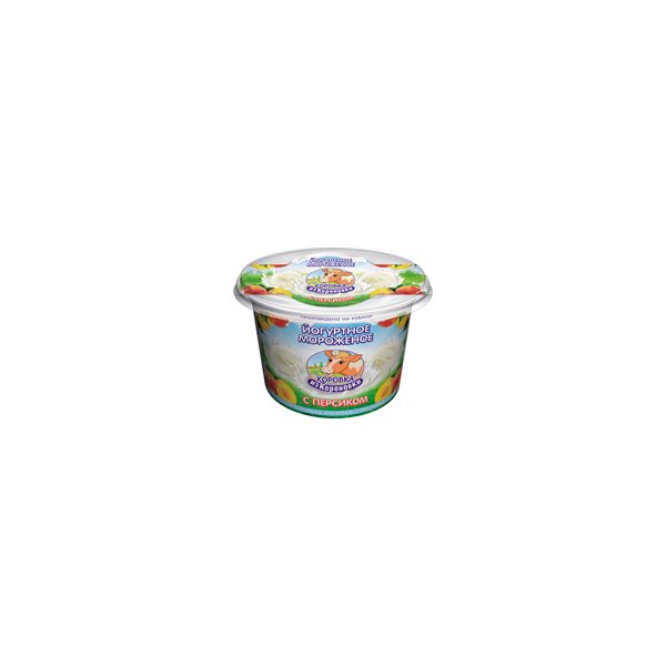 Кисломолочное мороженое Йогуртное с персиком 6,0%